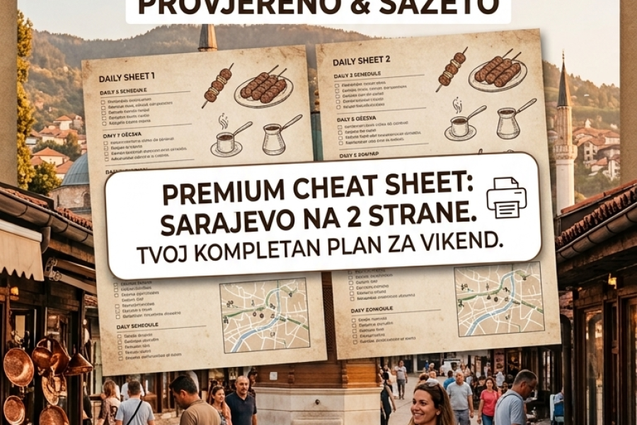 Pametni Šalabahter za Sarajevo (2 dana)